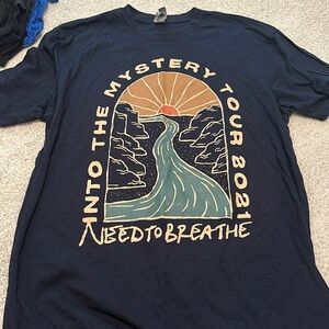 NEEDTOBREATHE “into the mystery tour 2021” concert tee M